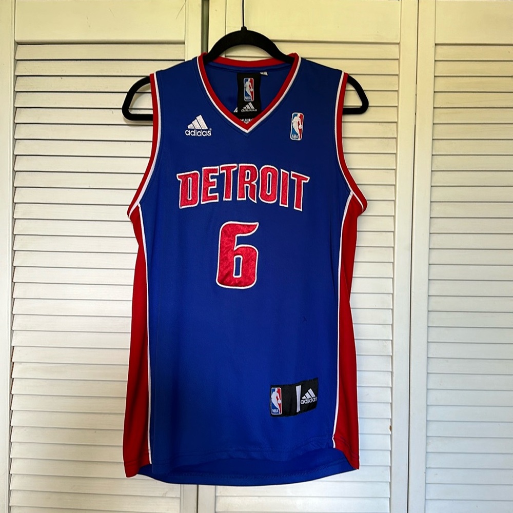 ADIDAS DETROIT PISTONS JERSEY - JOSH SMITH #6